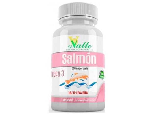 El Valle Aceite De Salmon 400 Perlas