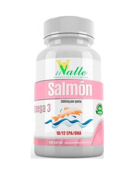 El Valle Aceite De Salmon 400 Perlas