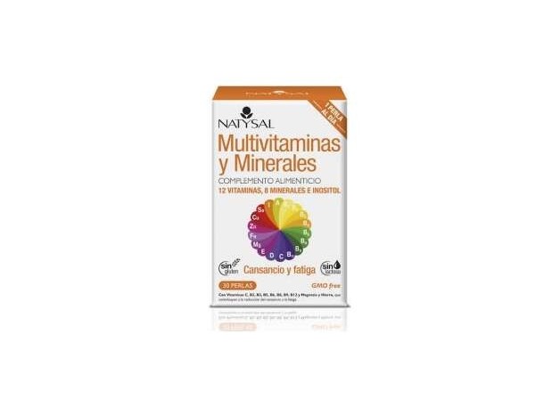 Natysal Multivitaminico Mineral 30 Cápsulas