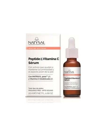 Natysal Peptide %26 Vitamina C Serum 20Ml