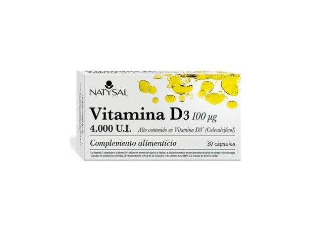Natysal Vitamina D3 4000Ui 30Caps