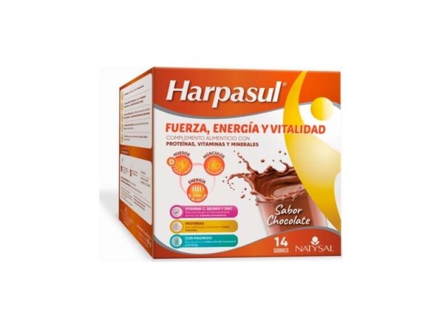 Harpasul Batido Energético Chocolate 14 Sobres