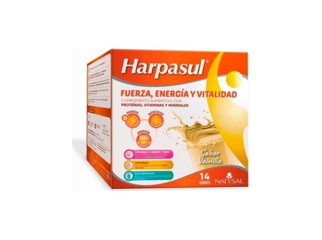 Harpasul Batido Energético Vainilla 14 Sobres