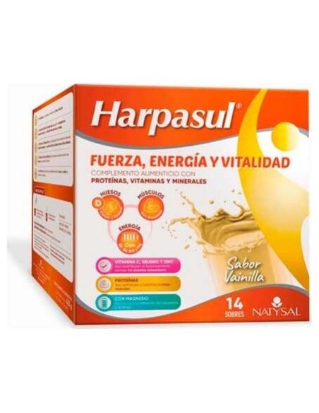 Harpasul Batido Energético Vainilla 14 Sobres