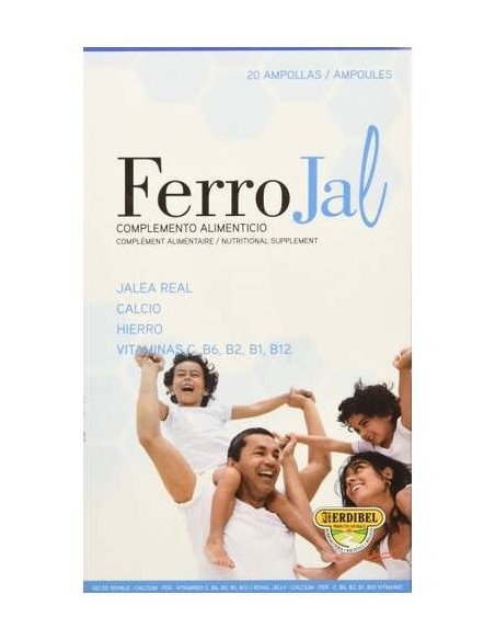 Herdibel Ferrojal 20 Ampollas