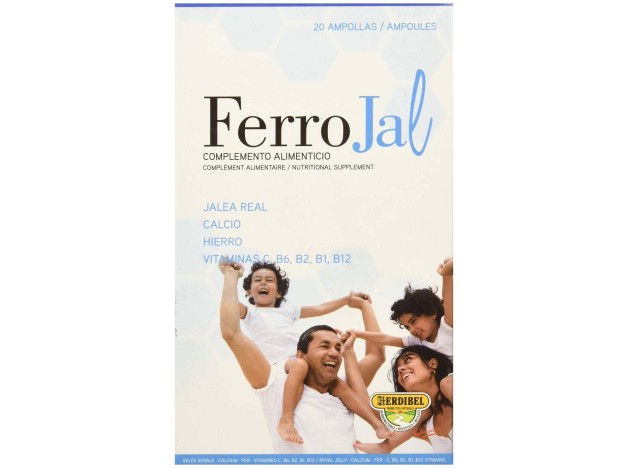 Herdibel Ferrojal 20 Ampollas