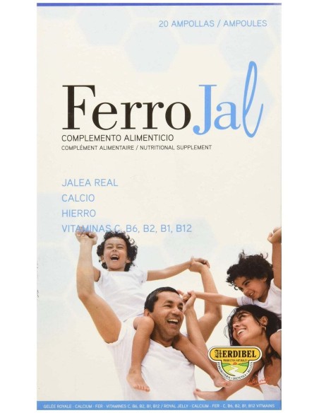 Herdibel Ferrojal 20 Ampollas