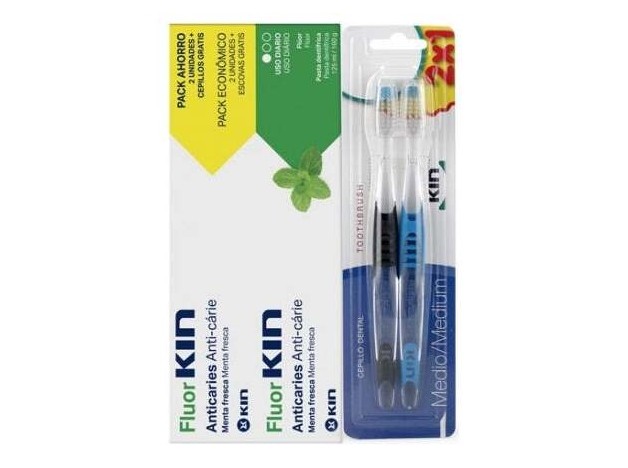 Fluor Kin Anticaries Pasta Dental 125Ml. + Cepillo