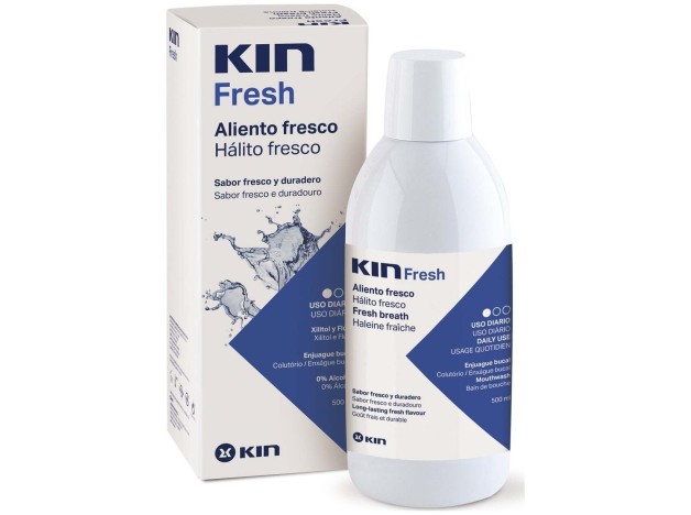 Kin Fresh Aliento Fresco Enjuague Bucal 500 Ml