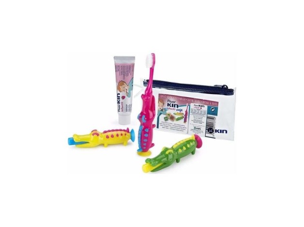 Cepillo Kin Viaje Infantil Inicio + Pasta 25Ml