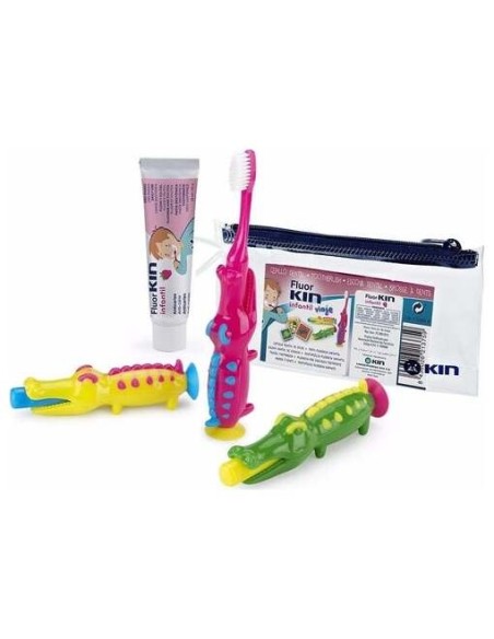 Cepillo Kin Viaje Infantil Inicio + Pasta 25Ml
