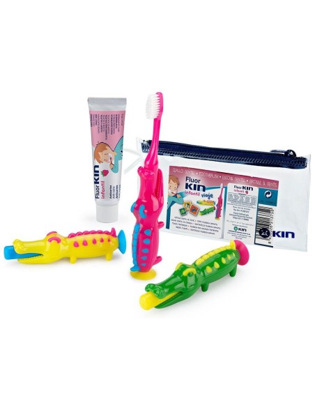 Cepillo Kin Viaje Infantil Inicio + Pasta 25Ml