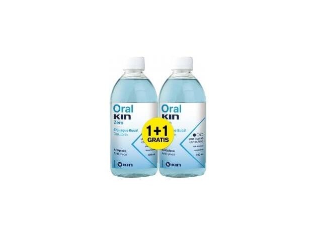 Oralkin Zero Enjuague Bucal Lote 2 Pz