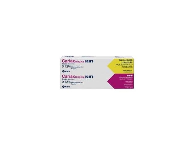 Cariax Gingival Encias Pack Pasta Dental 125Ml 2Ud