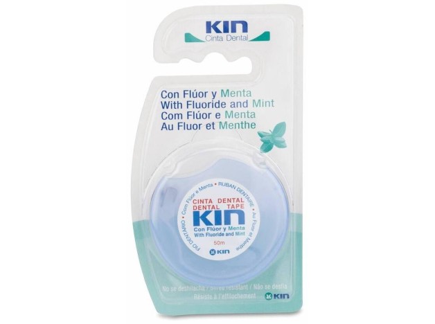 Kin Fluor Cinta Dental Menta 50 M, 1 Ud