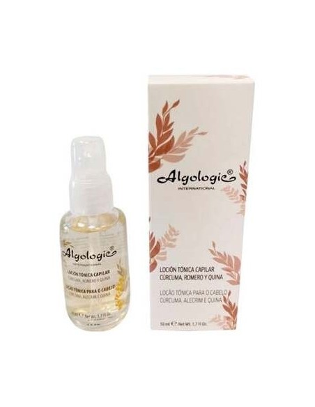 Algologie Loción Tonica Capilar Cúrcuma Romero Quina 50Ml