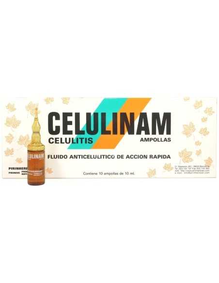 Pirinherbsan Celulinam Ampollas Caja De 10 X 10Ml