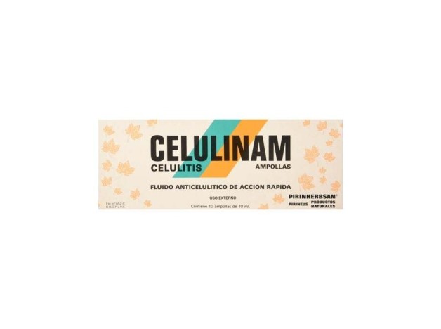 Pirinherbsan Celulinam Ampollas Caja De 10 X 10Ml