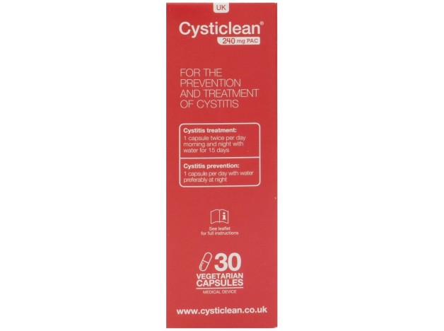 Cysticlean Clásico 240 Mg De Pac Y Arándano...