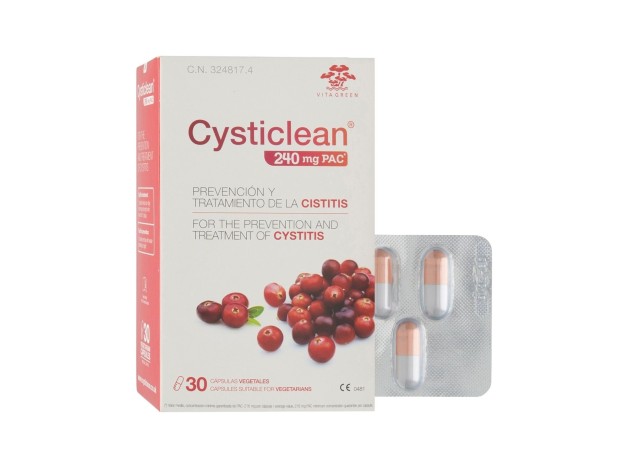 Cysticlean Clásico 240 Mg De Pac Y Arándano...