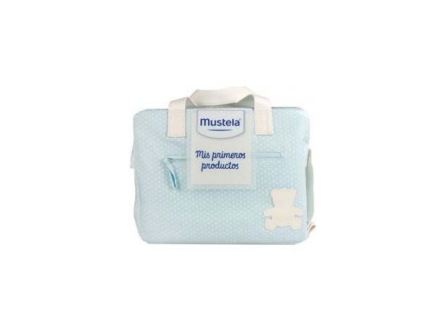 Mustela Bolsa Mis Primeros Productos Azul, 1 Ud