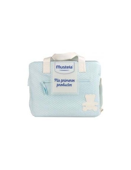 Mustela Bolsa Mis Primeros Productos Azul, 1 Ud