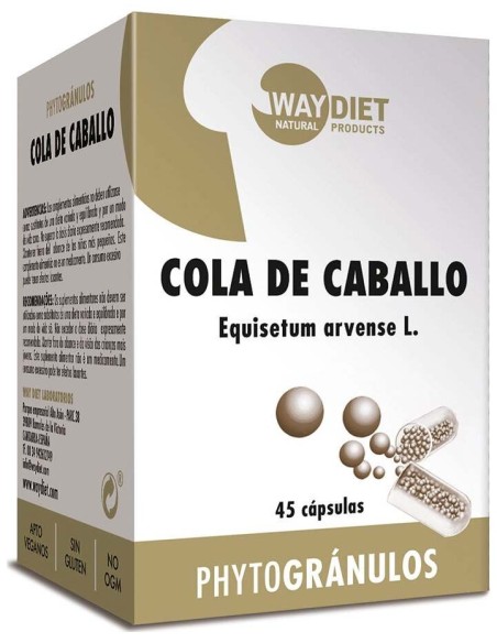 Waydiet Natural Cola Caballo Phytogranulos 45Caps