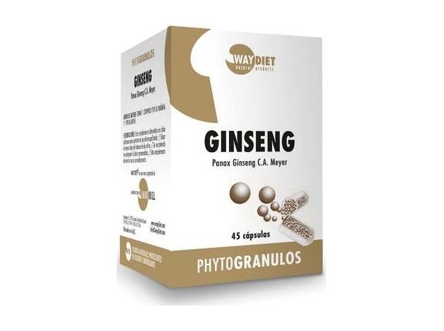 Waydiet Natural Ginseng Phytogránulos 45Caps