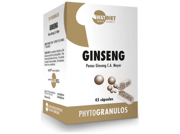 Waydiet Natural Ginseng Phytogránulos 45Caps