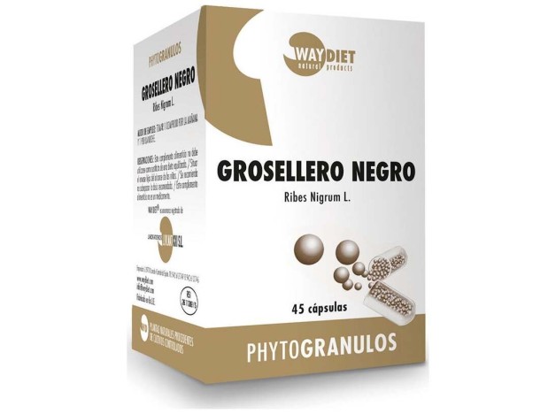 Waydiet Natural Grosellero Negro 45Caps