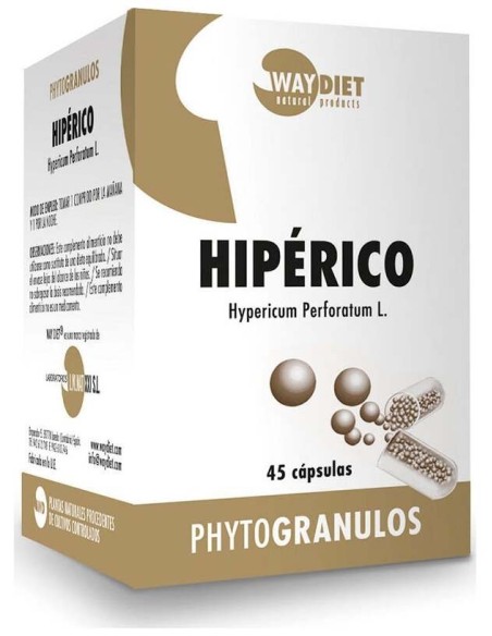 Waydiet Natural Hipérico 45Caps