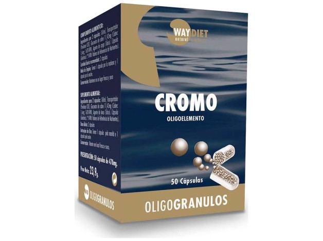 Waydiet Cromo Oligogranulos 50Caps