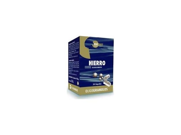 Waydiet Natural Hierro Oligogranulos 50Caps