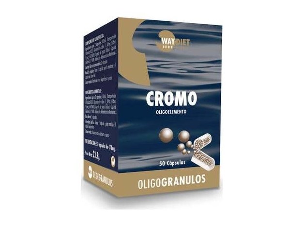 Waydiet Cromo Oligogranulos 50Caps