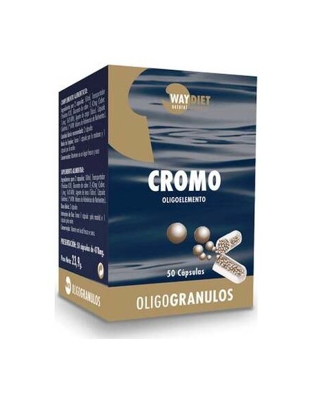 Waydiet Cromo Oligogranulos 50Caps