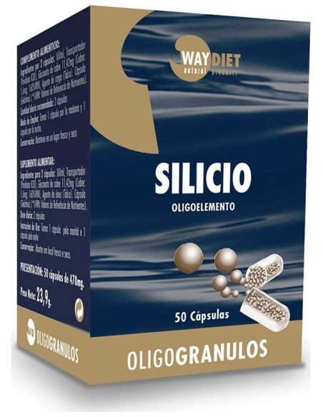 Waydiet Natural Silicio 50Caps