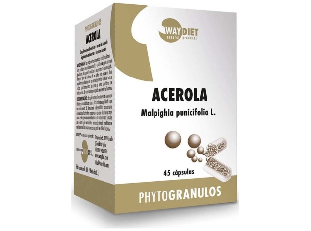 Waydiet Natural Acerola Phytogránulos 45Caps