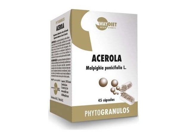 Waydiet Natural Acerola Phytogránulos 45Caps