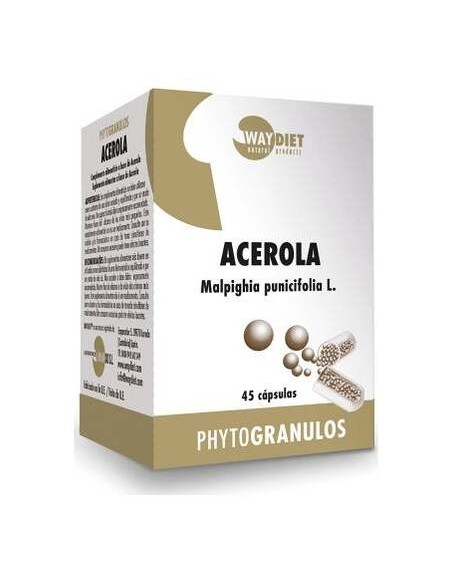 Waydiet Natural Acerola Phytogránulos 45Caps