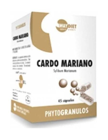 Waydiet Natural Cardo Mariano Phytogranulos 45 Capsulas