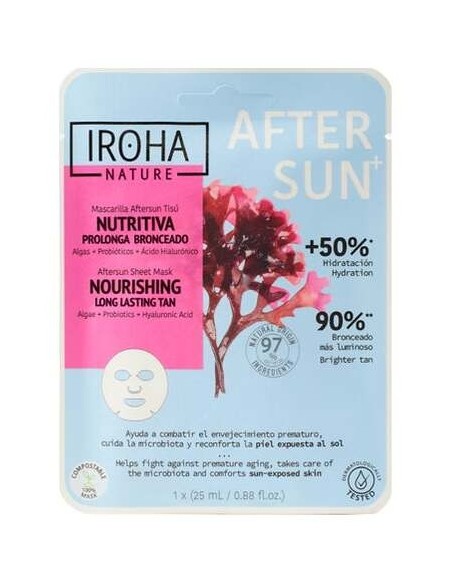 Iroha Nature Mascarilla Facial Aftersun Nutritiva 1Ud