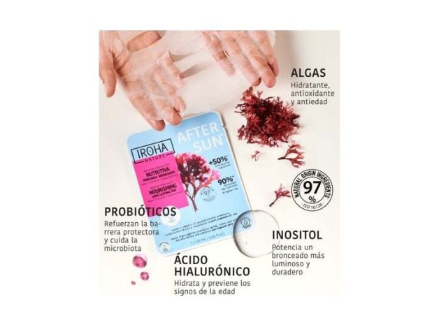 Iroha Nature Mascarilla Facial Aftersun...