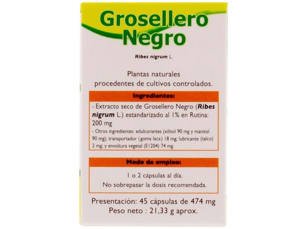 Grosellero Negro Microgranulos Neo 45Cap.