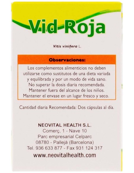 Vid Roja Microgranulos Neo 45Cap.