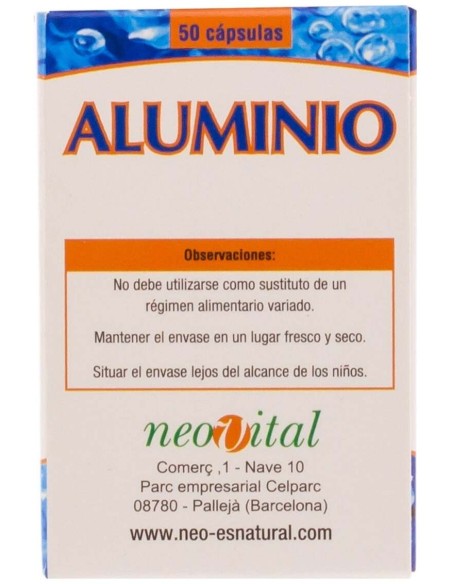 Aluminio Microgranulos Neo 50Cap.