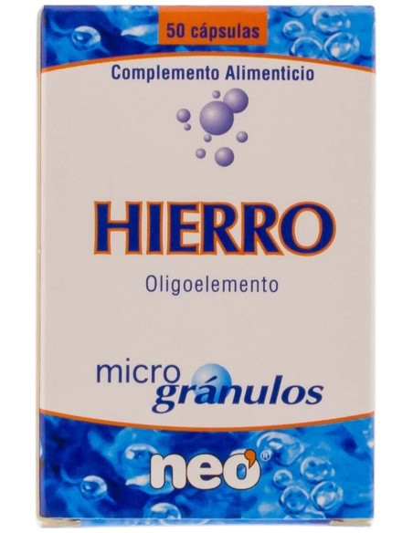 Hierro Microgranulos Neo 50Cap.