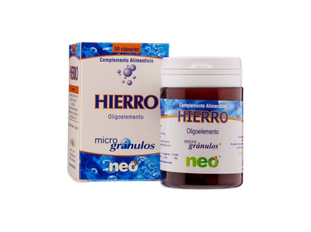 Hierro Microgranulos Neo 50Cap.