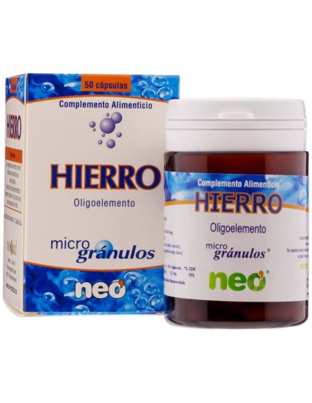 Hierro Microgranulos Neo 50Cap.