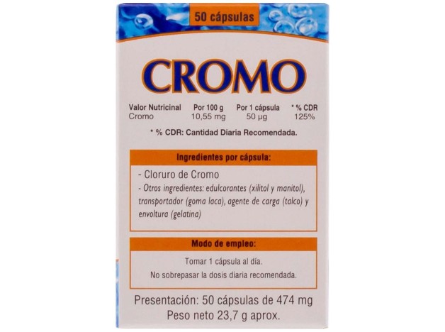 Cromo Microgranulos Neo 50Cap.