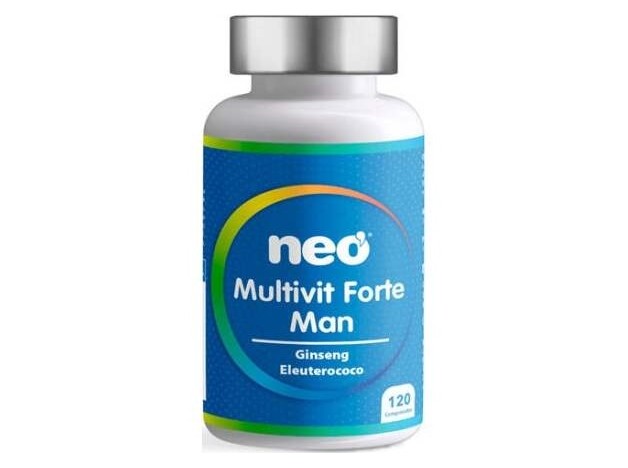 Multivit Forte Man Ginseng Eleuterococo 120Comp.